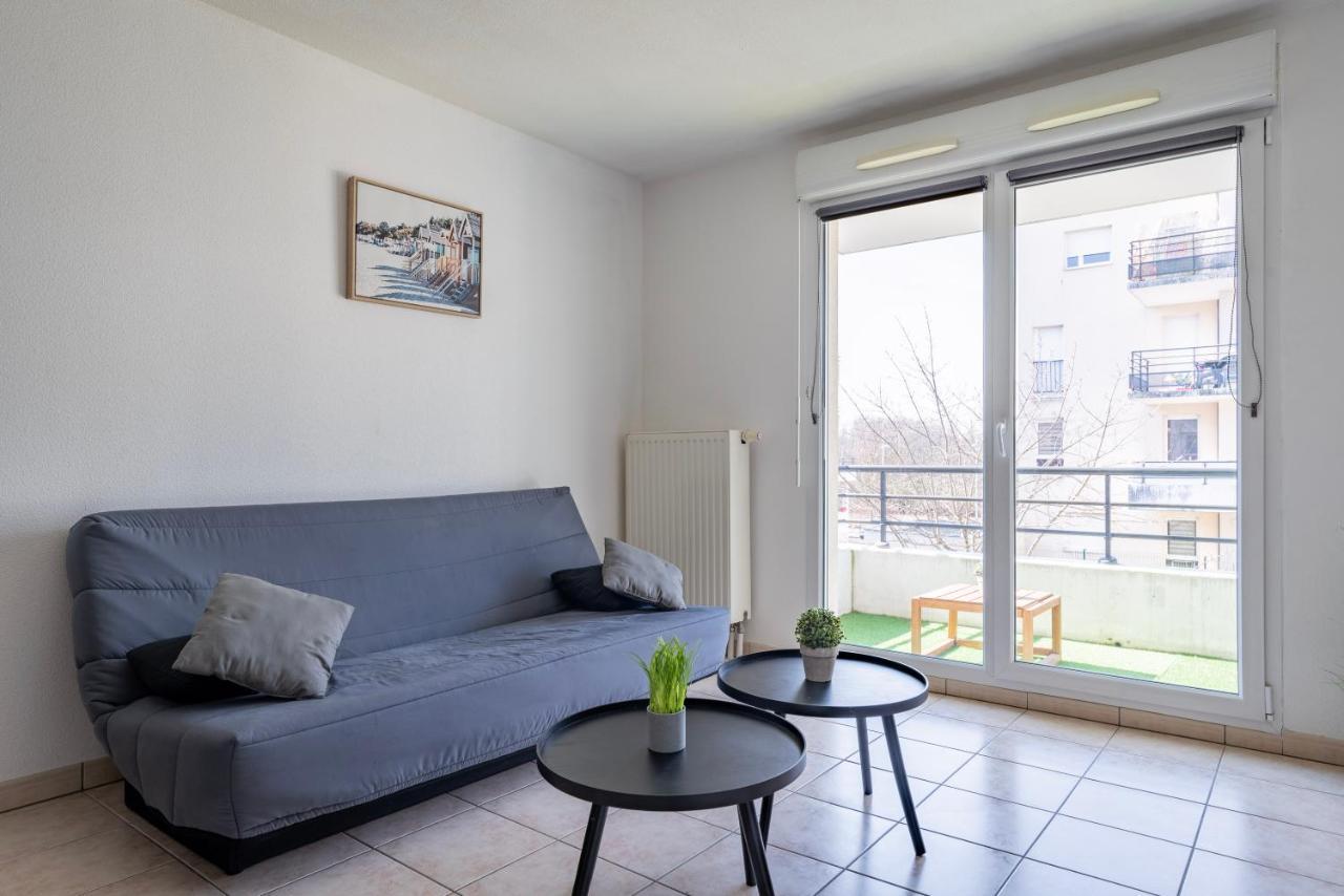 Le Zenith - Parking Prive & Wifi - 5 Min Zenith De Strasbourg Apartment Bagian luar foto