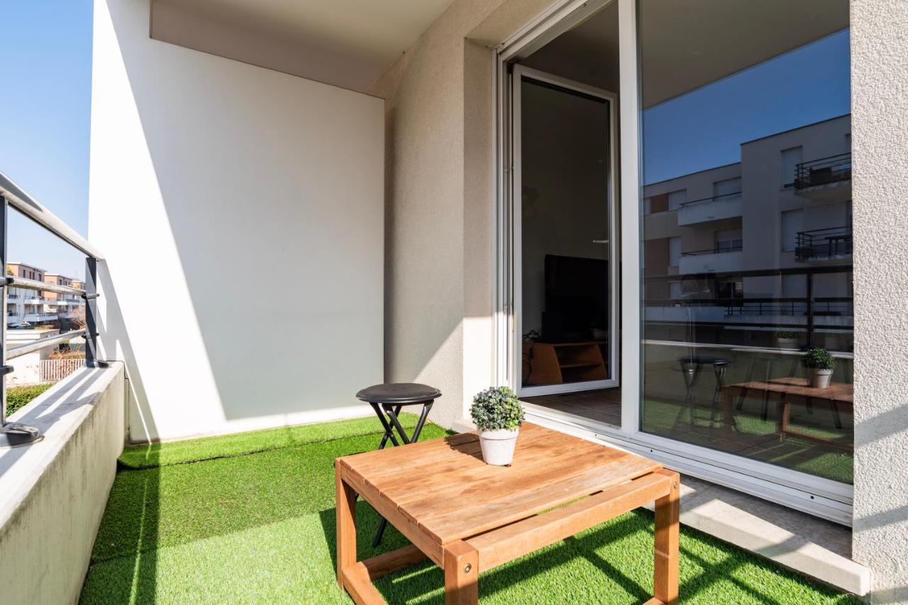 Le Zenith - Parking Prive & Wifi - 5 Min Zenith De Strasbourg Apartment Bagian luar foto