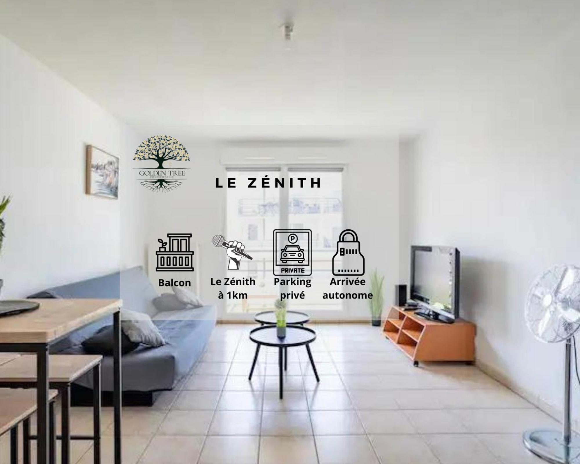 Le Zenith - Parking Prive & Wifi - 5 Min Zenith De Strasbourg Apartment Bagian luar foto